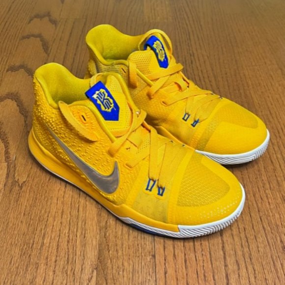 NIKE: (859466-791) KYRIE 3 GS 'MAC AND CHEESE'-SIZE 6.5Y **FANTASTIC CONDITION** - Picture 10 of 11